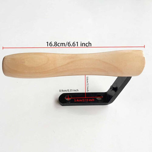 Steam Iron Handle Replacement for Wooden Boiler Iron, Easy Installation, Practical Handle for Garments 1