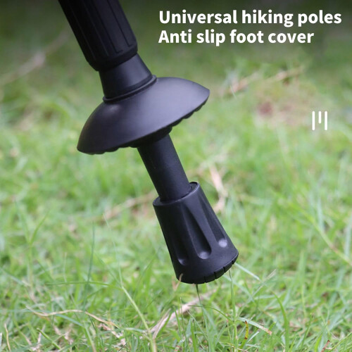 Walking Pad Antiskid Replacement Caps 10pcs Reinforced Rubber Tips for Various Terrain Compatibility 1