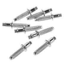 8-Piece Tungsten Steel Trekking Pole Tips for Enhanced Grip on Rocky Terrain, Compatible with Hiking and Outdoor Activities