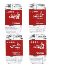 4 Cans Tuna Fish Fillet with Pepper - Santa Catarina Azores Portugal