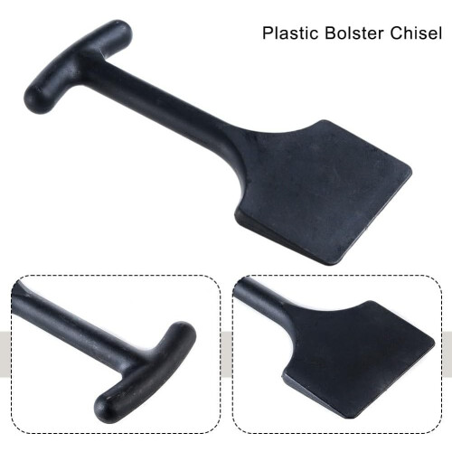 90 mm Plastic Wedge Chisel, Essential Tool for Carpet Installation Projects, Durable and Lightweight Design 2