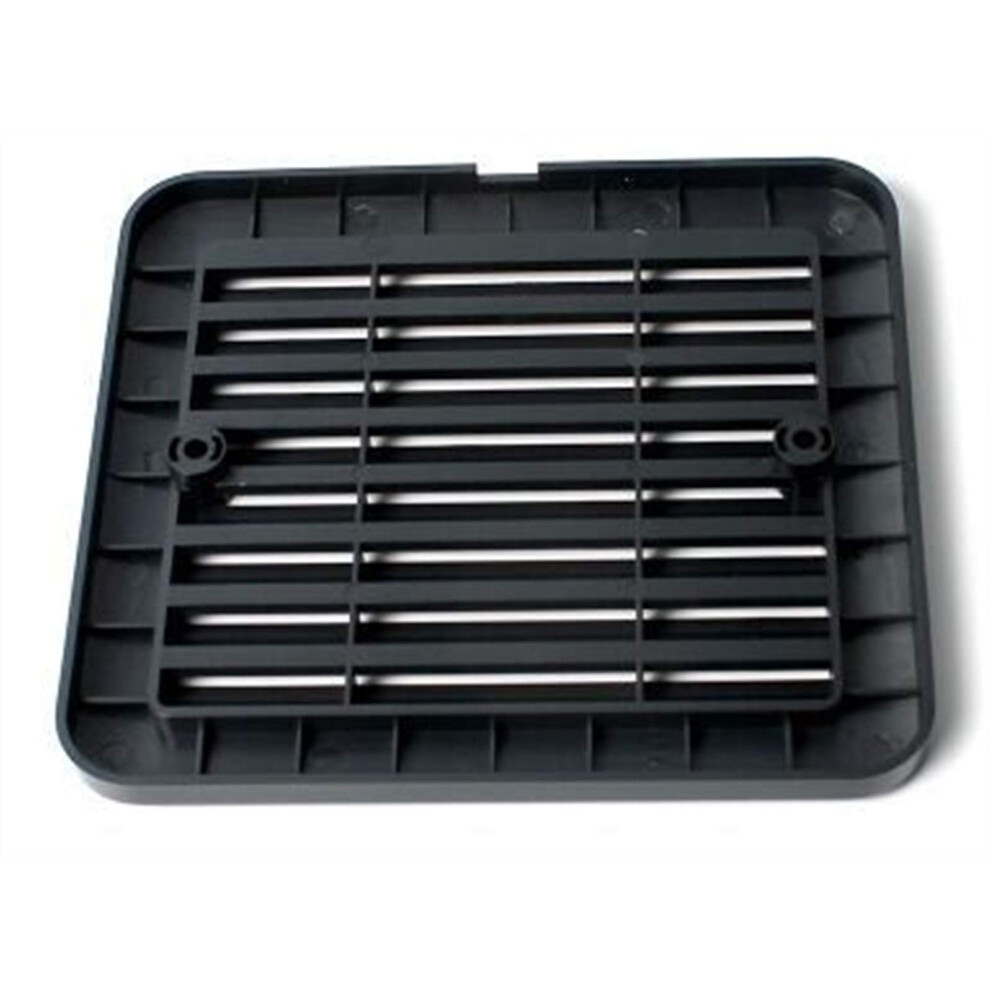24V Side Ventilation Fan With Back Cover For Caravans And Motorhomes, Low Noise And Strong Airflow, Ventilation Grille Black 6482260877426