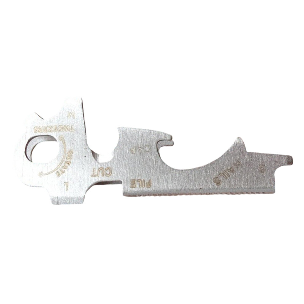 Edelstahl Multitool Schlã¼Sselanschlã¼Sse Multifunktionaler Schlã¼Sselanhã¤Nger Fã¼R Camping Wanderungen Notfã¤Lle Weiã 6447073856013