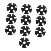 10 Pcs Mud Baskets for Trekking Poles - Compatible with Hiking Poles, Ski Poles, and Walking Poles for Winter Sports