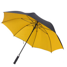 Large Golf Umbrella with Impact Resistant Fabric, 8 Fiberglass Spokes, Windproof, Automatic Open for Outdoor and City Travel
