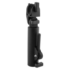 Golf Umbrella Holder for Trolley, Adjustable Black Stand for Push Cart Handles, Durable Golf Accessories