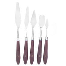Acrylic Paint Scraper Set Stainless Steel, Durable Palette Knife for Palette, Cleaning Tool for Artists and Art Students