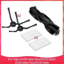 passend für Ersatz-Kit für Tapo RV30 Max Plus, RV30 Max, RV20 Max Plus, RV20 Max Saugroboter