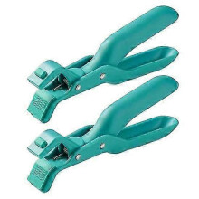 2Pcs Silikon Anti-Verbrühungs Clip Hot Bowl Dish Plate Gripper Multifunktions Ergonomischer Griff Po