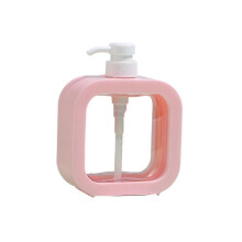 300ML/500ML Klar Kunststoff Lotion Dispenser Flasche Langlebig Wasserdicht Einfach Pumpe Drücken Tra