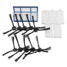 5 Filter + 10 Seitenbürsten passend für 16192 18500 18501 18600 Ersatzteile