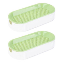 Hydroponische Katzengrasbox, Katzensnack, hydroponischer, erdloser Pflanztopf für Katzengras, B