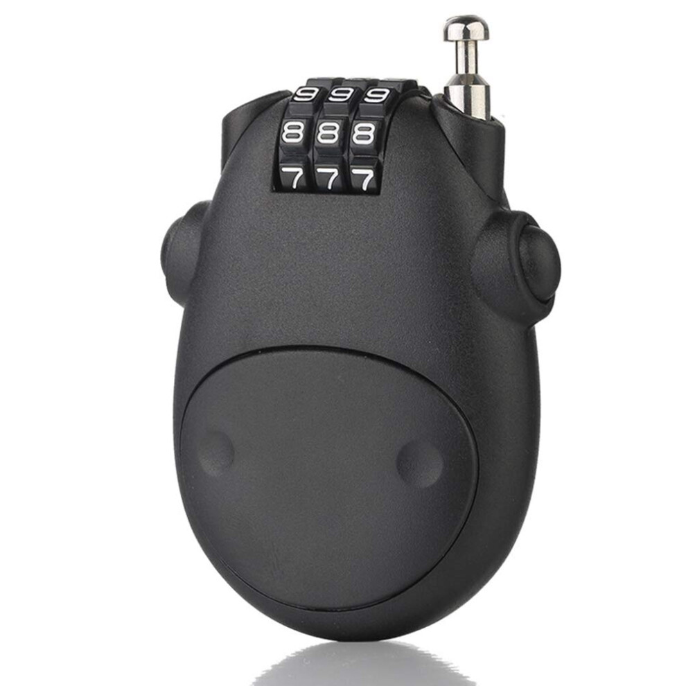 Bicycle Lock Cable Lock With High Security 3-Digit Combination Code For Bicycles Motorcycles Scooters And Tricycles 6447073857577