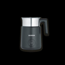 Ammattimainen induktiokahvivaahdotin - SEVERIN - Vaahdottaa kuumaa tai kylmää maitoa – Matcha-toiminto – Mattamusta, 500 W, SM3579