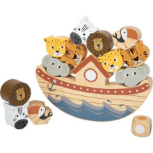 Bilancia Arca di Noè - Small Foot - Safari - 12 pezzi - A partire da 3 anni - Legno
