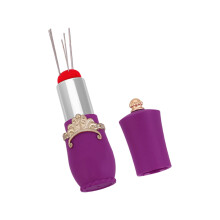 Lipstick Shape Pin Cushion Sewing Needle Storage Case for Quilting Accessories, Compact Sewing Pen Holder, Multi-Color Design