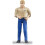 Bruder Bworld - Blonder Mann mit blauer Hose 1