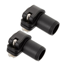 Trekking Pole Lock Rubber Fasteners 2 Pack Non-Slip Easy Installation for Hiking Poles Repair Outdoor Activities