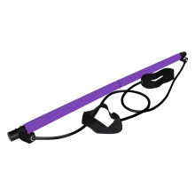 Fitness Bar Stick - Lightweight Purple Extension Stick with Non-Slip Grip for Home Gym Workouts