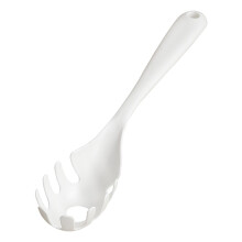 Pasta Fork - Heat Resistant Spaghetti Spoon with Long Handle, Tooth Reinforced Dumpling Tool for Home and Restaurant