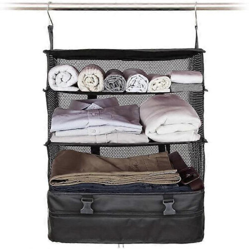 Hanging Closet Organizer 4-Shelf