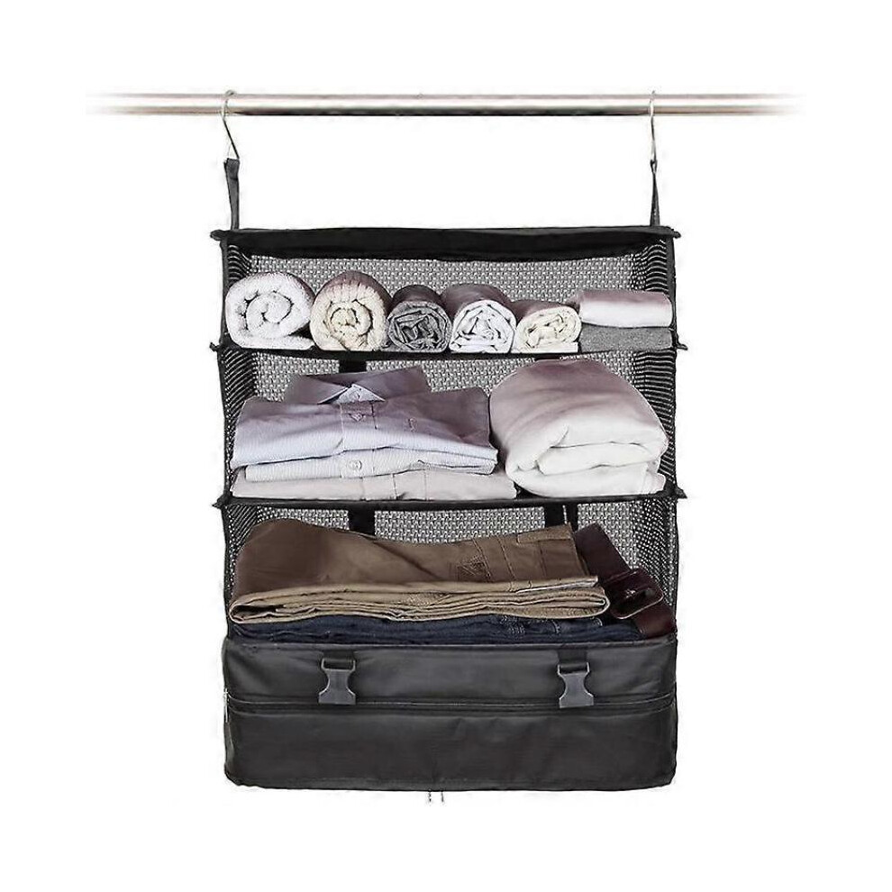 Hanging Closet Organizer 4-Shelf