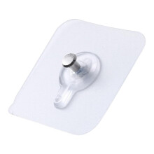 Self-Adhesive Wall Hooks Pack of 20, No-Nail Picture Hanging Hooks for Frames, Posters, and Canvas Art