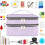 Sewing Box Double Layer Storage Bag for Yarn and Sewing Tools Large Capacity Polyester Travel Case Black 3
