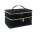 Sewing Box Double Layer Storage Bag for Yarn and Sewing Tools Large Capacity Polyester Travel Case Black 1