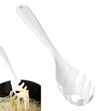 Küchennudellöffel Spaghettilöffelheber Hitzebeständiger Knödellöffel Langer Griff für Zuhause Café Restaurant