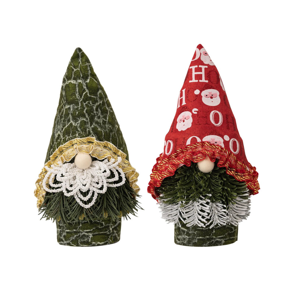 Christmas Gnome Decorations, Festive Gnome Ornaments for Tree, Indoor Plant Gnomes, Home Decor Collection-image-OPC-PJWTR79-NEW