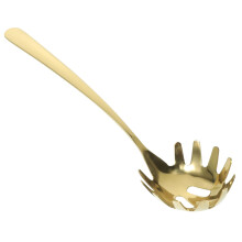 Spaghetti Utensils Set with 304 Stainless Steel Pasta Strainer, Kitchen Spoon, and Ladle for Wedding Decor