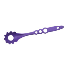Scoop Shovel Pasta Strainer Nylon Purple Slotted Spoon Spaghetti Server Tongs Kitchen Tool
