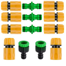 For 13 Pcs Plastic Garden Hose Tap Connector Kit For Join Garden
