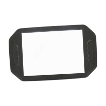 Foam Hairdressing Mirror - Double Handle Rectangle Hand Mirror for Salon Hair Cutting, Travel, and Home Use