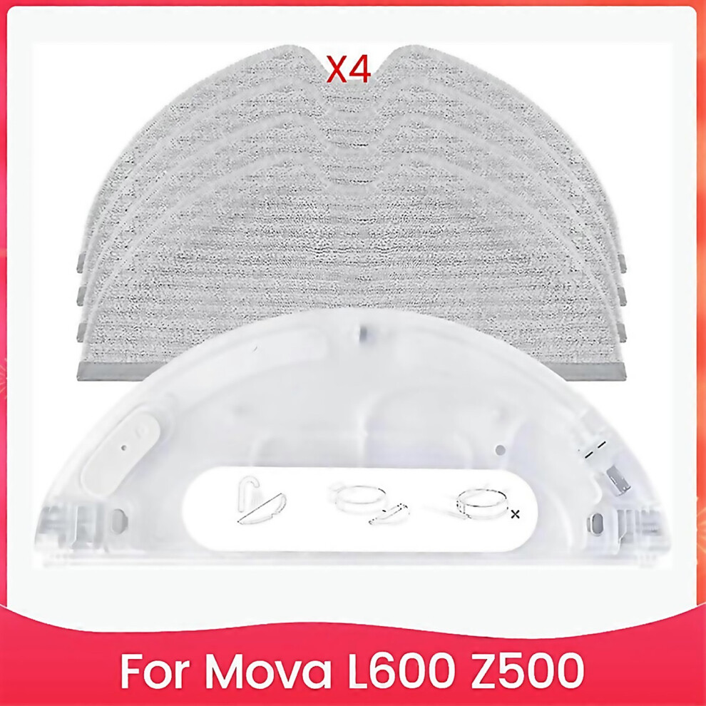 For Vacuum Attachment For Mova L600 Z500 Robot Vacuum Cleaner Water Tank Mopping