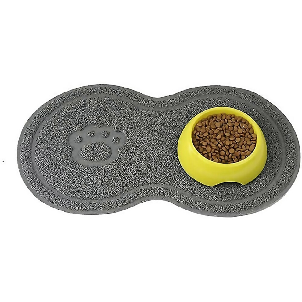 New For Pet Food Pvc Mat Waterproof Nonslip Pet Feeding Mat Pet Bowl Mat Pet Feeding Tray For