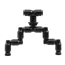 For Mius Reptiles Fogger Mist Sprinkler Rainforest Tank 360 Adjustable Aquarium Aquatic Pet Cooling