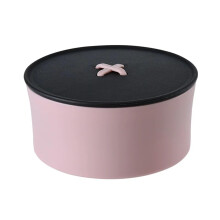 Nähkästchen Knopf-Nähkasten-Aufbewahrungsset Portable Multifunctional Sewing Kit for Dorms, Pink Black Color