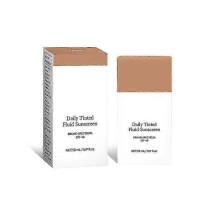 (MEDIUM) Daily Tinted Fluid Sunscreen,3 Shades For Face Moisturizing,Broad Spectrum SPF 40 Against UVA & UVB,Daily Skincare 50ml