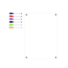 Magnetic Refrigerator Calendar A3, Acrylic Planner for Organizing Work and Important Dates, Durable and Stylish Design