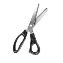 Professional Dressmaking Scissors Set, Pinking Shears, Stainless Steel Blades, 3mm, 5mm, 7mm Sizes, Ideal for Fabrics and Leather