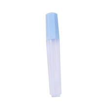 Transparent Needle Holder Tubes - 4 Pack Plastic Storage Bottles for Sewing Accessories, Sealed Needle Organiser, Multi-Colour