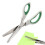 Fabric Cutting Scissors with Serrated Edge, Triangular Decorative Edge Scissors, Stainless Steel Craft Tools 1