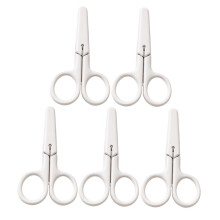 1 Set Ergonomic Safety Children's Scissors With Rounded Edges For DIY Crafts 5 Pieces For School And Home