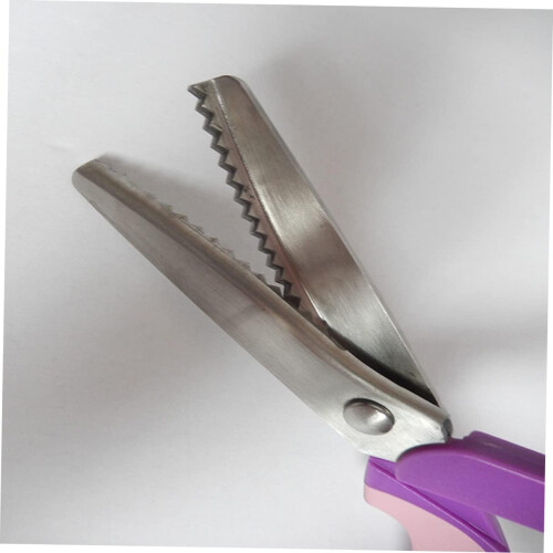 Dressmaking Scissors 8 Inch Sewing Scissors Pinking Shears with Triangular Teeth for Fabric Cutting 1