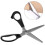 Pinking Scissors 4 mm, Multi-Purpose Fabric Scissors with Round Edge for Sewing and Crafting, Decorative Edge Scissors 4