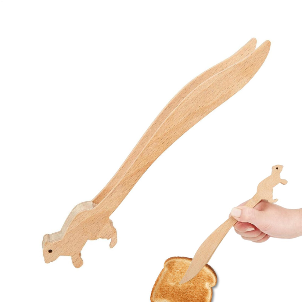 Holz Toaster Tong | Heat-Resistant Wooden Kitchen Tongs for Oven Cooking, Multi-Purpose Utensil, Ideal for Daily Use-image-OPC-PJWVNBH-NEW
