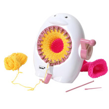 Knitting Machine for Boys and Girls - Plastic Craft Tool for Creative Knitting Projects