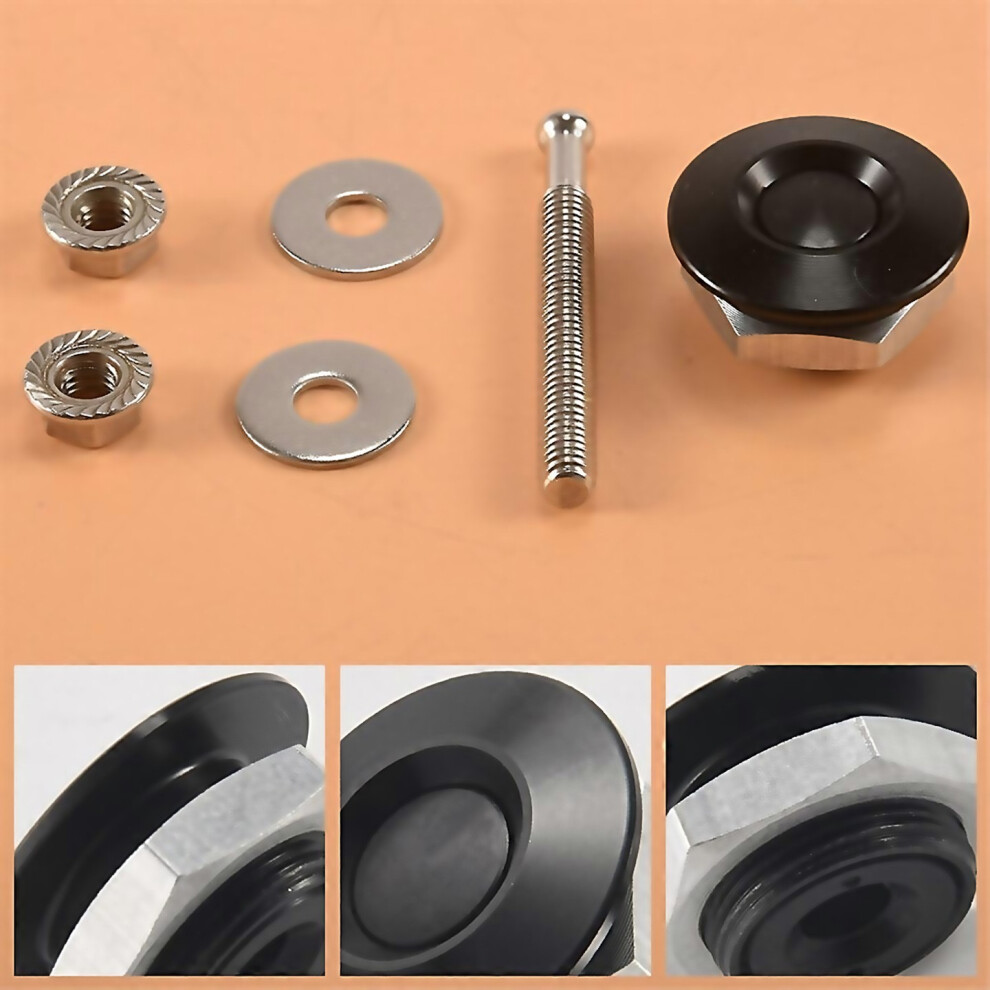 For 10x Car Hood Bonnet Latch Pin Lock Bumper Clip Kits Push Button Quick Release Hood Bonnet Pins-image-OPC-PJWVQPX-NEW